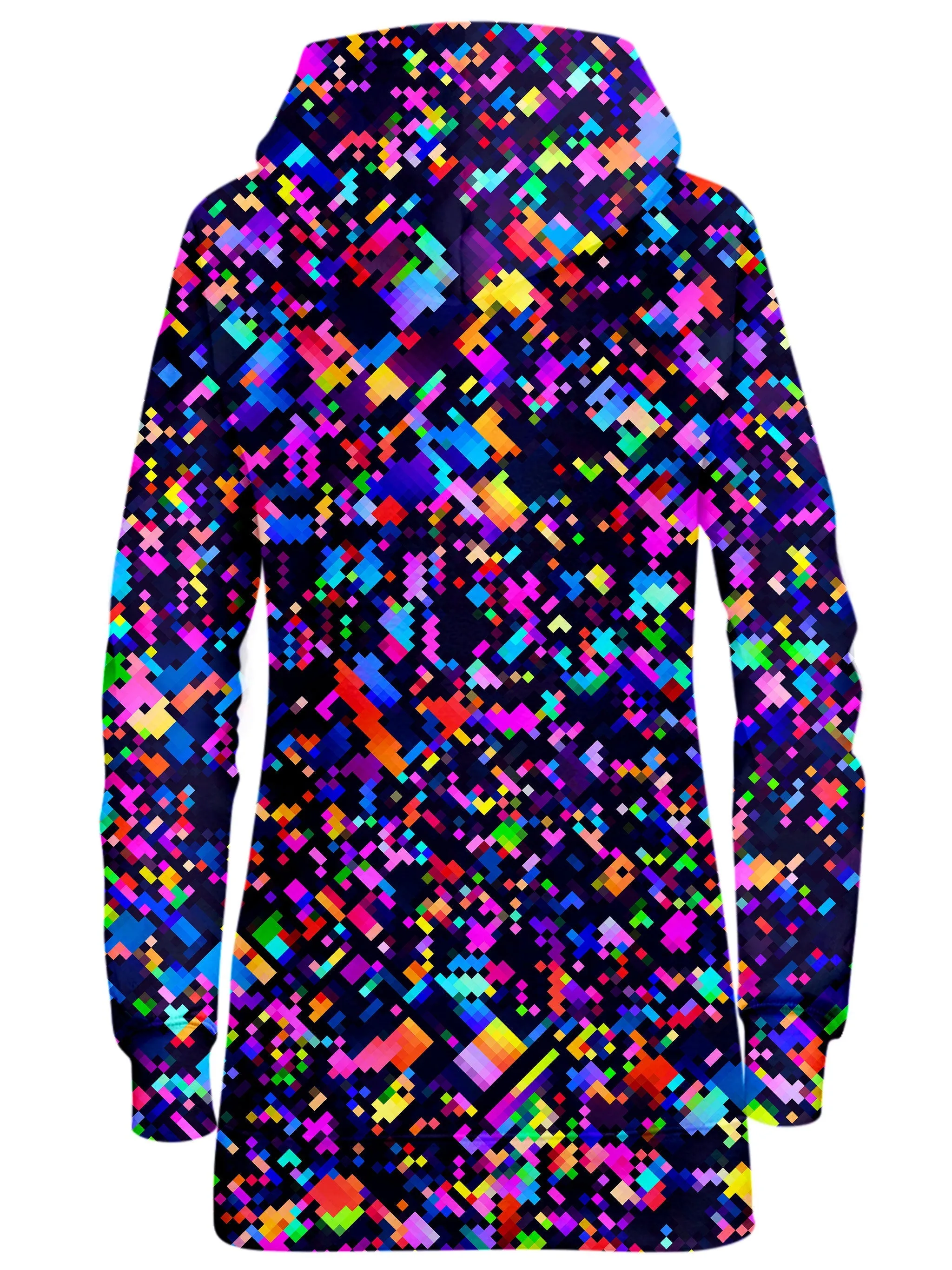 8-Bit Confetti Hoodie Dress