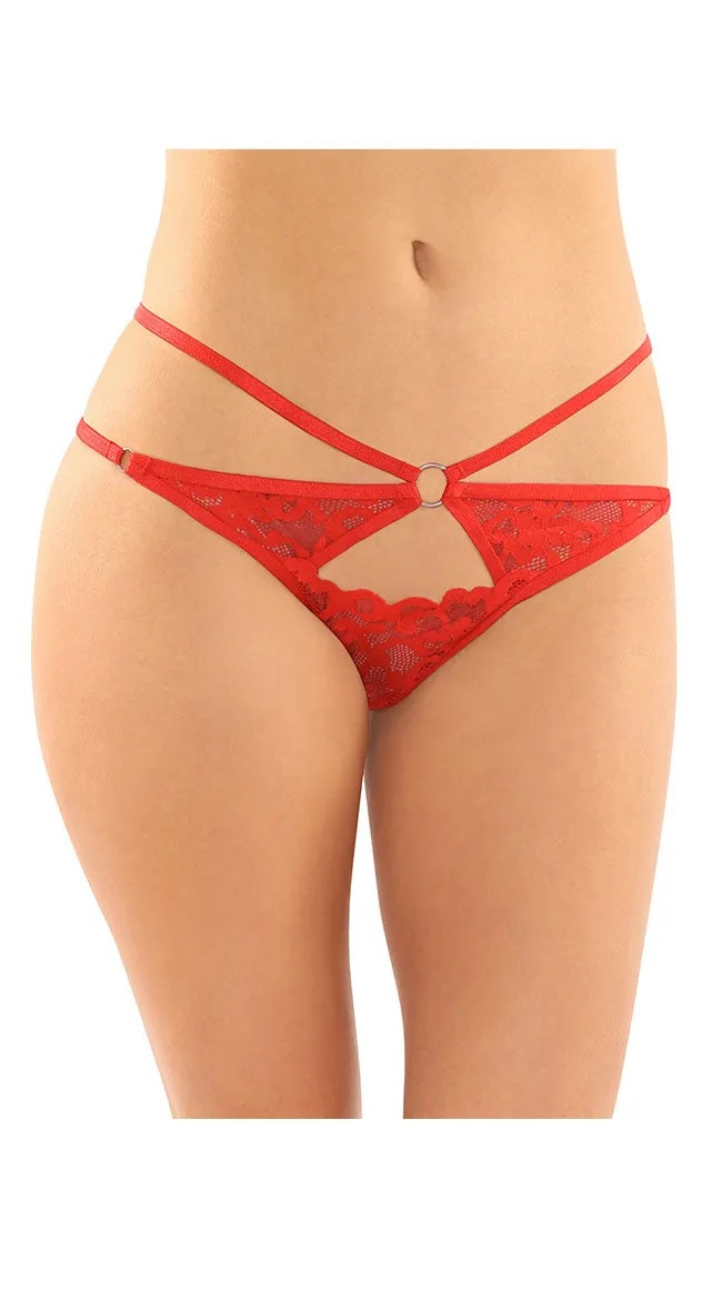 A Wish Come True Lace Thong