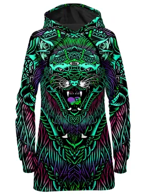 Acid Tiger Hoodie Dress