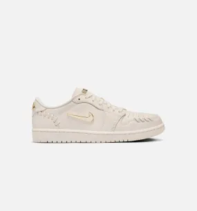 Air Jordan 1 Low Method Of Make Womens Lifestyle Shoe - Legend Brown/Metallic Gold