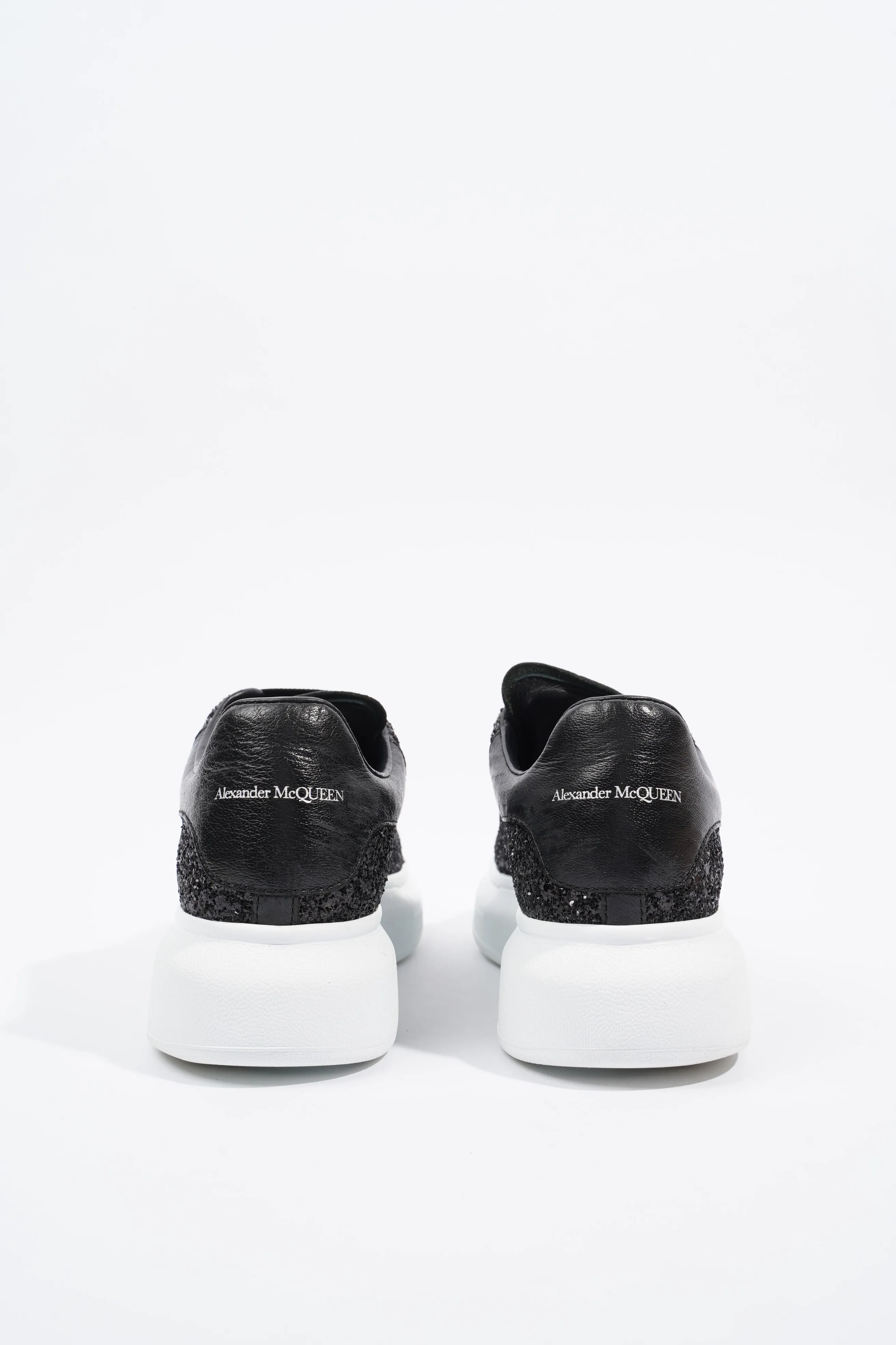 Alexander McQueen Oversized Sneaker Black Glitter EU 38 / UK 5