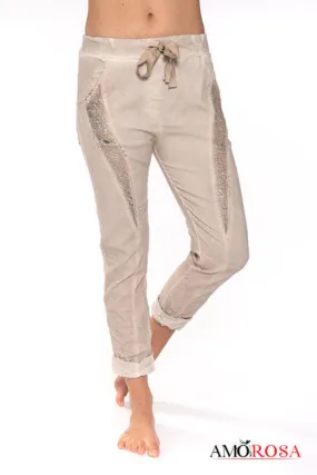 Amorosa Metallic Snake Pants Style LS 22736