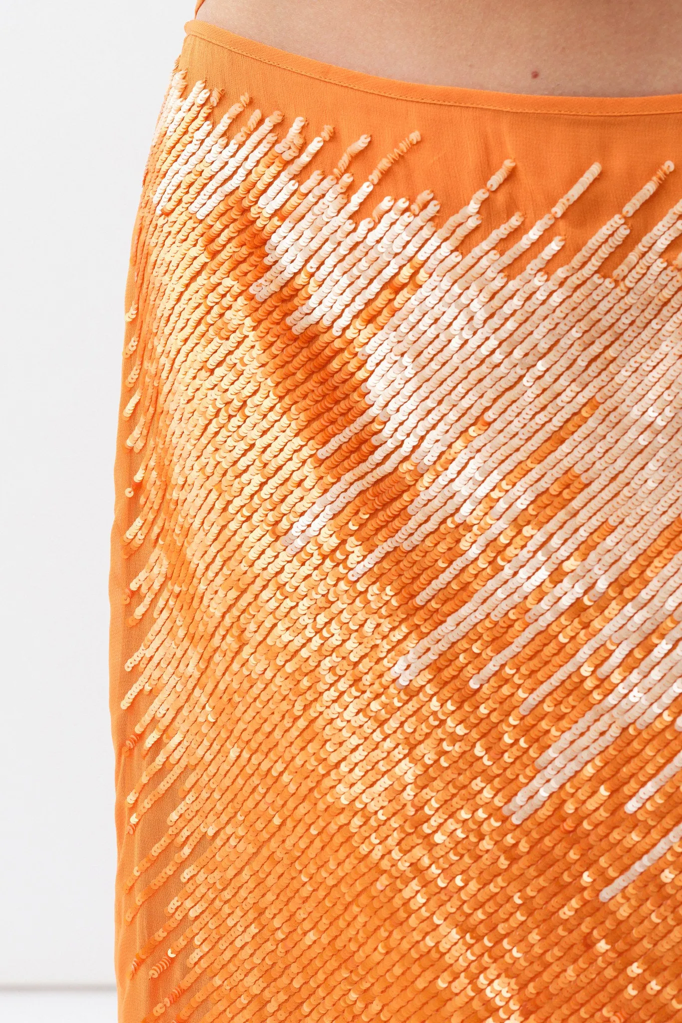 Antonia Skirt — Burned Orange