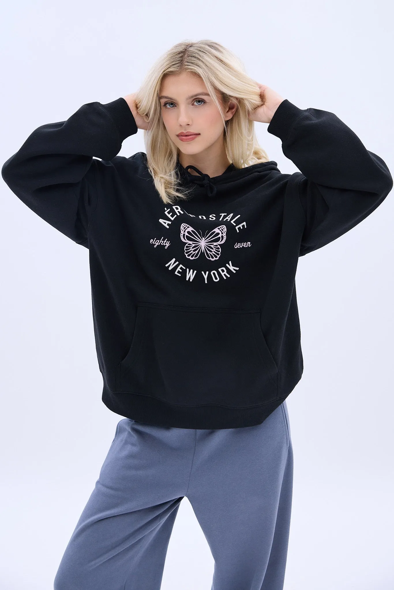 Aéropostale Graphic Boyfriend Hoodie