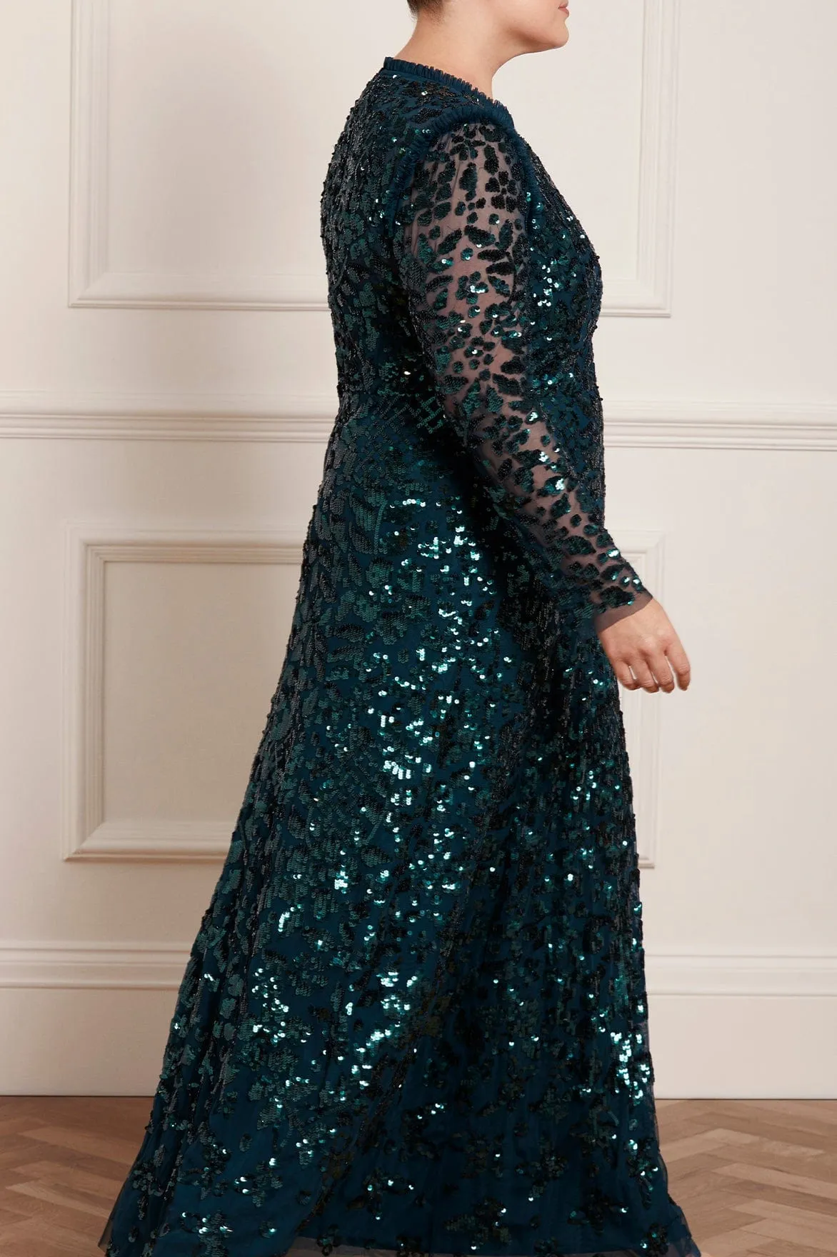 Aurelia Long Sleeve Gown