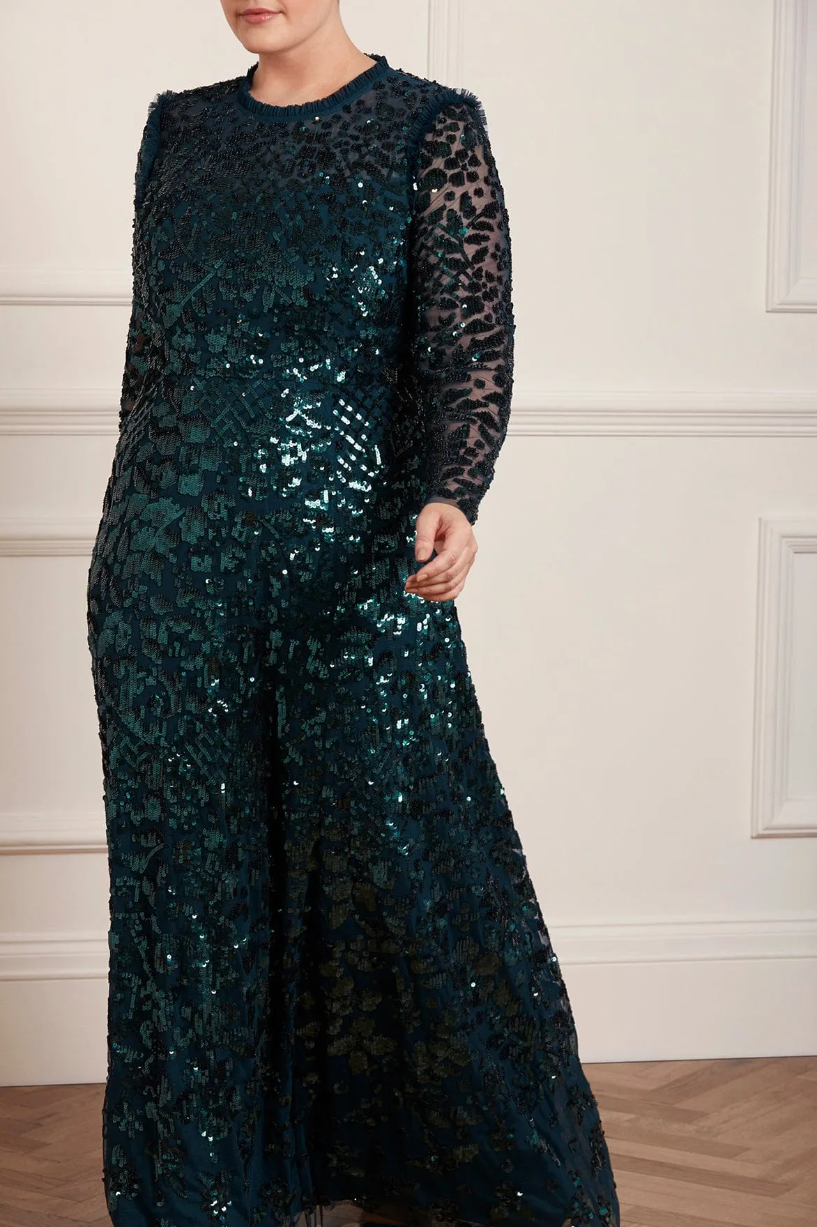 Aurelia Long Sleeve Gown