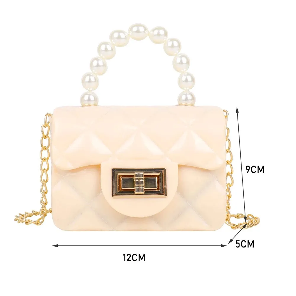 Avril Mini Pearl Handle Shoulder Bag