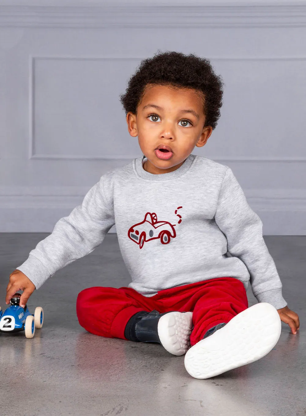 Baby Herbie Car Sweatshirt