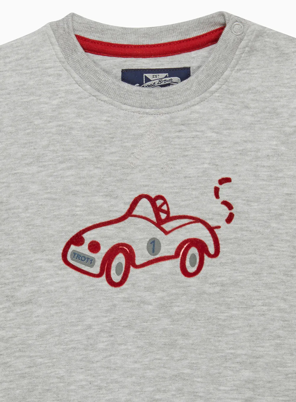 Baby Herbie Car Sweatshirt