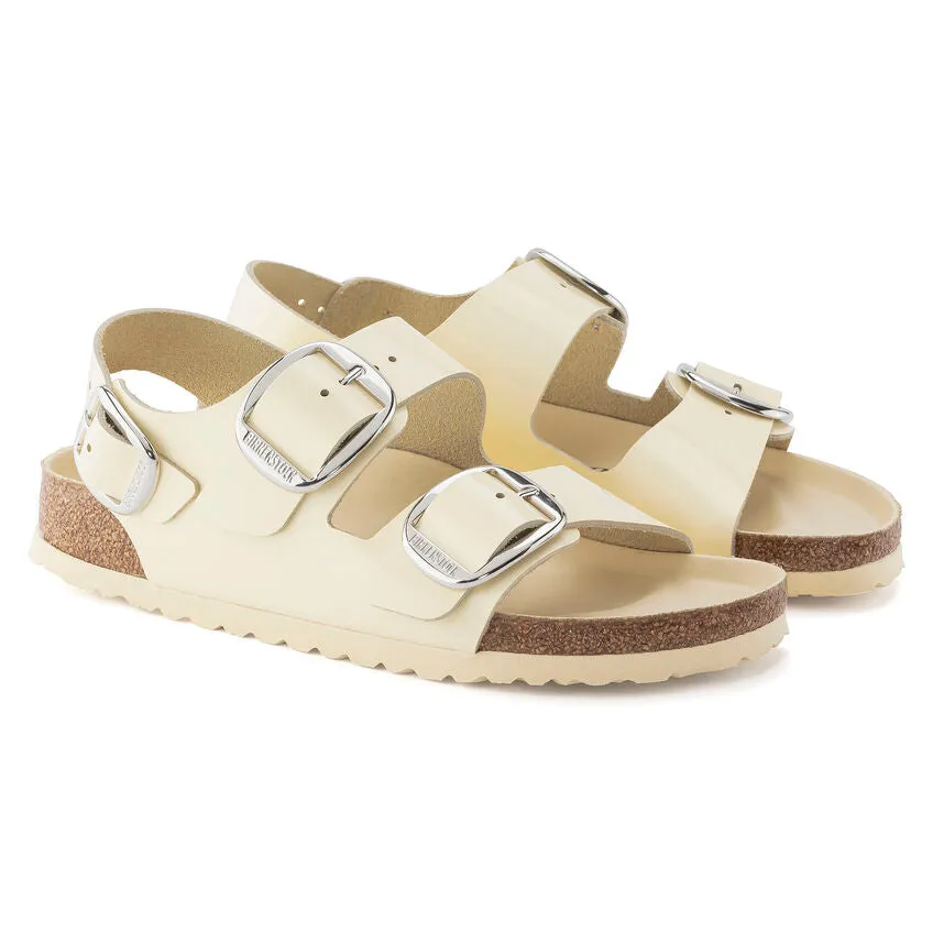 Birkenstock Milano Big Buckle High Shine Butter Women's Narrow