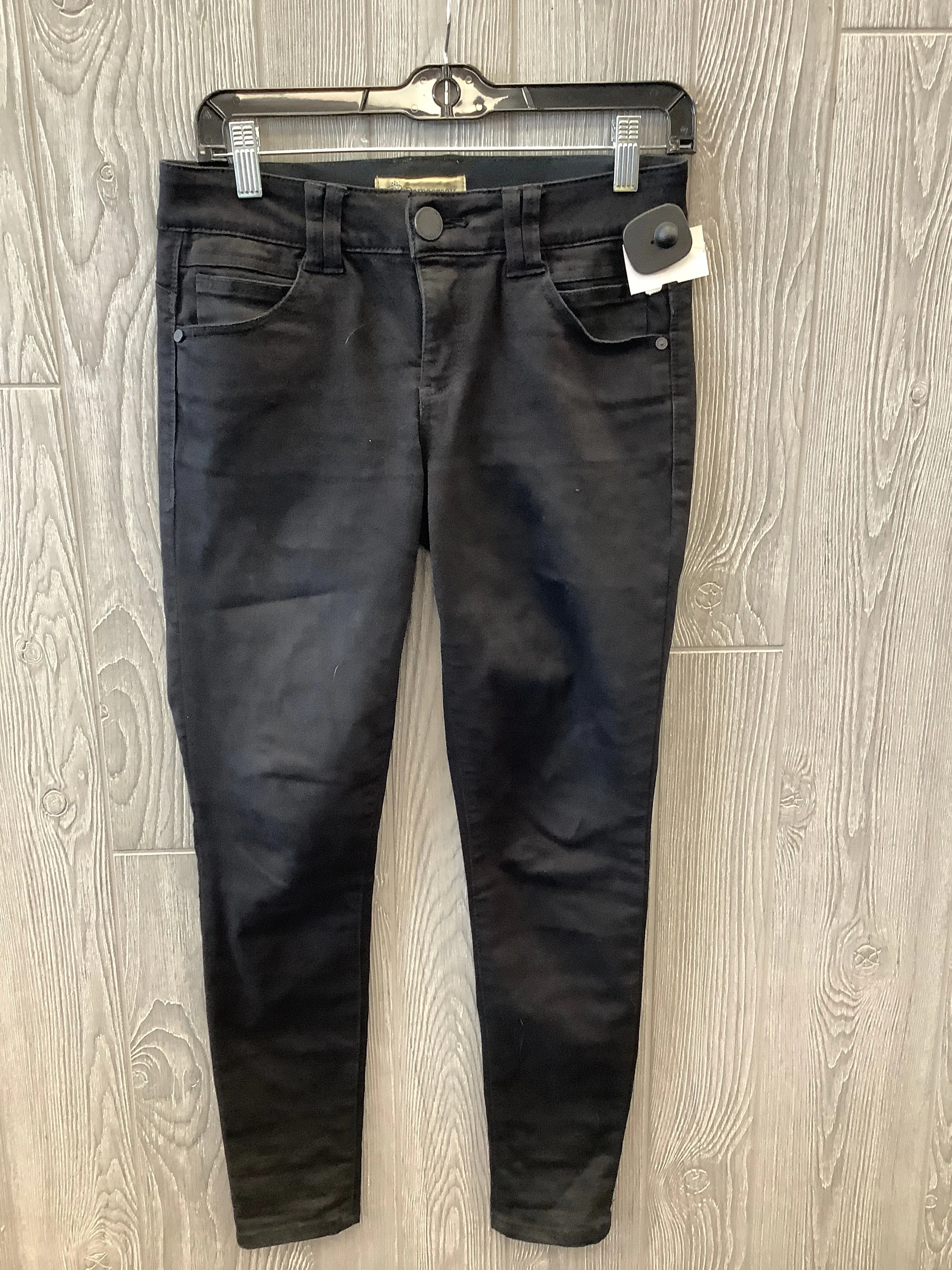 Black Denim Jeans Skinny Democracy, Size 2