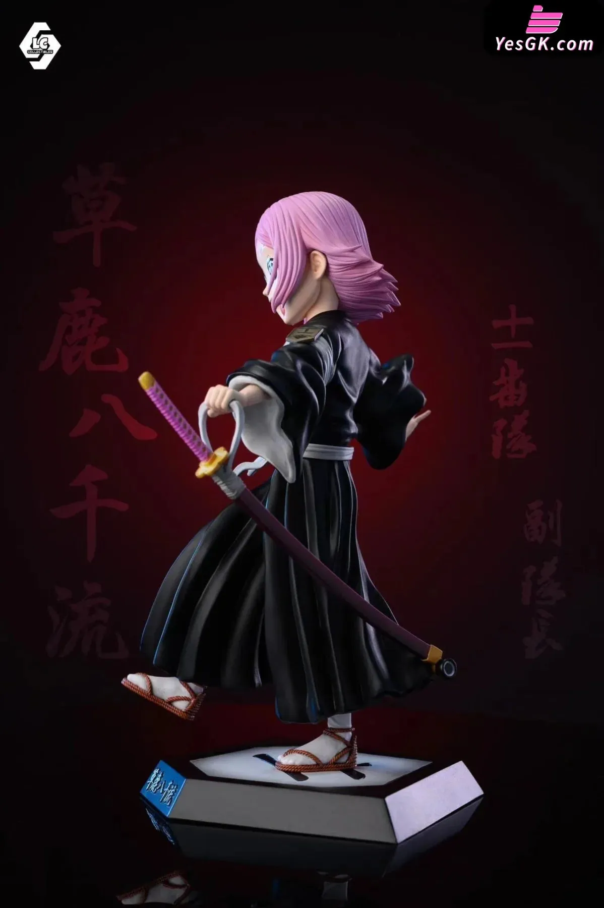 Bleach Team Thirteen Vibes Zaraki Kenpachi & Kusajishi Yachiru Resin Statue - LC COLLECTIBLES Studio [In Stock]