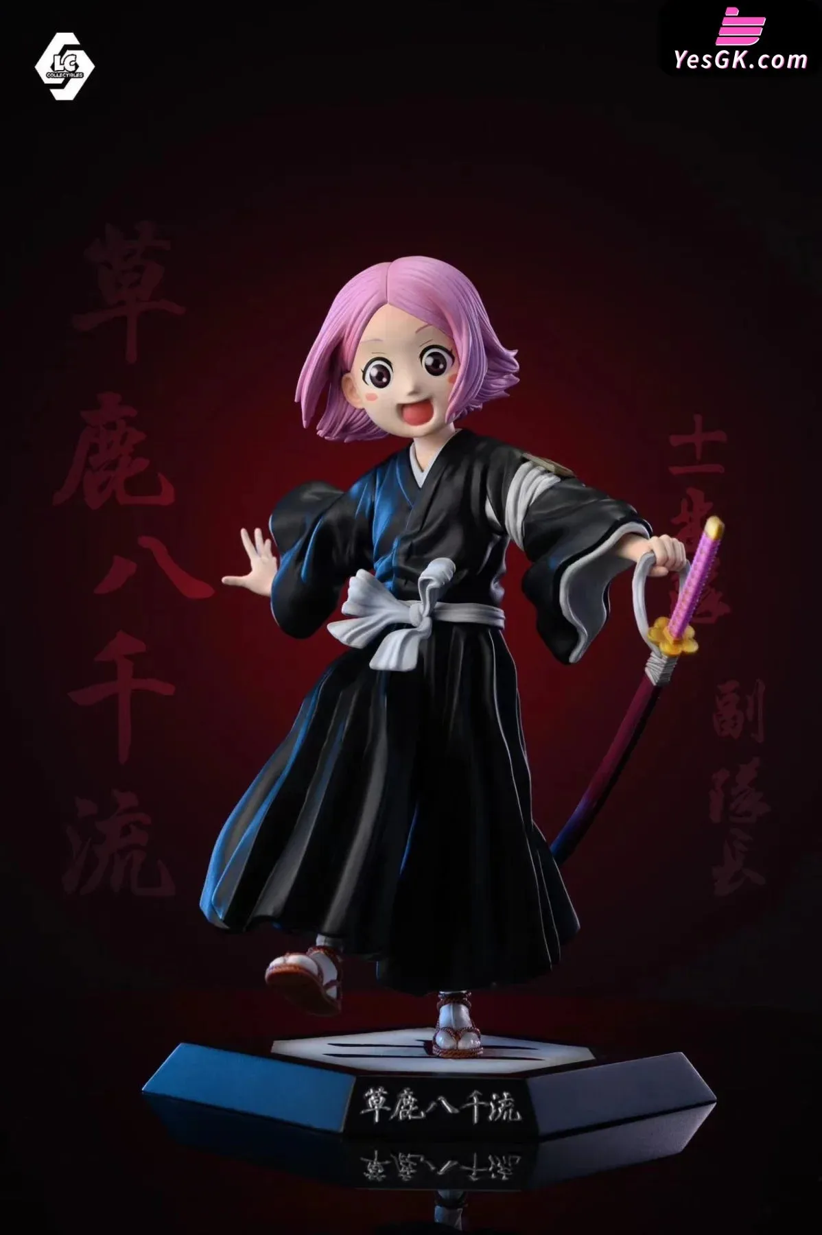 Bleach Team Thirteen Vibes Zaraki Kenpachi & Kusajishi Yachiru Resin Statue - LC COLLECTIBLES Studio [In Stock]