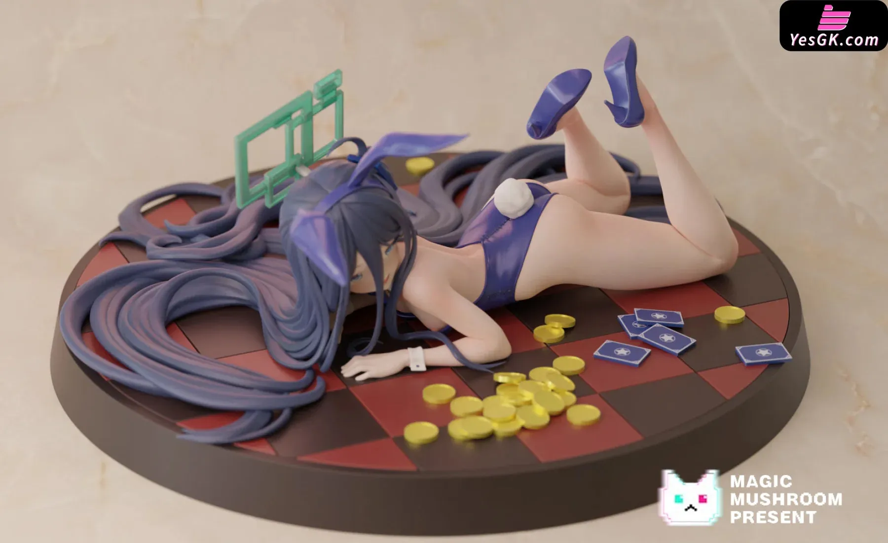 Blue Archive Bunny Girl Tendou Arisu Statue - MAGIC MASHROOM Studio [Pre-Order]