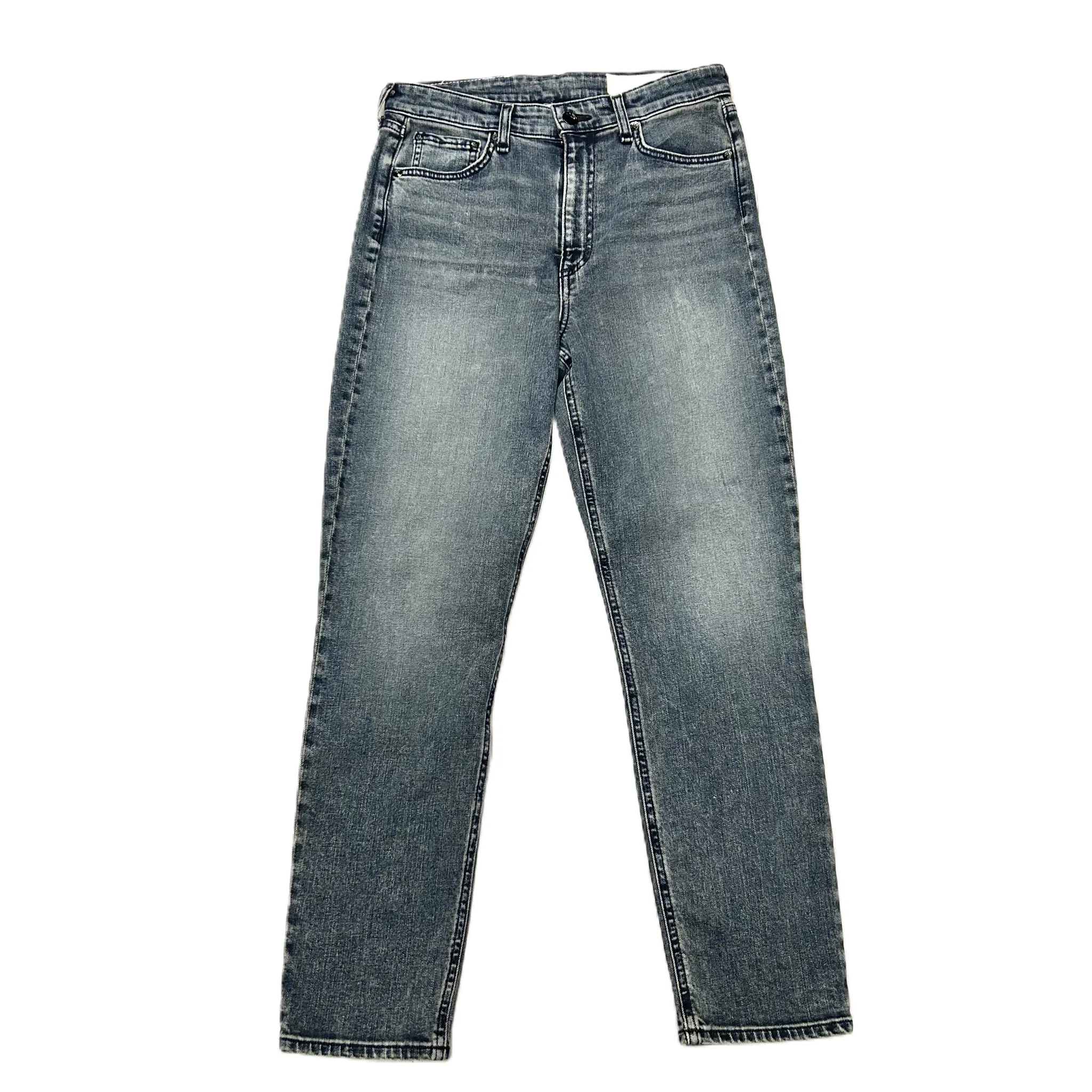 Blue Denim Jeans Skinny By Rag & Bones Jeans, Size: 4