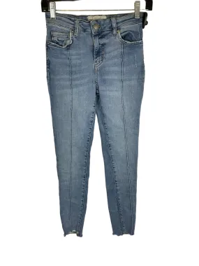 Blue Denim Jeans Skinny Free People, Size 0