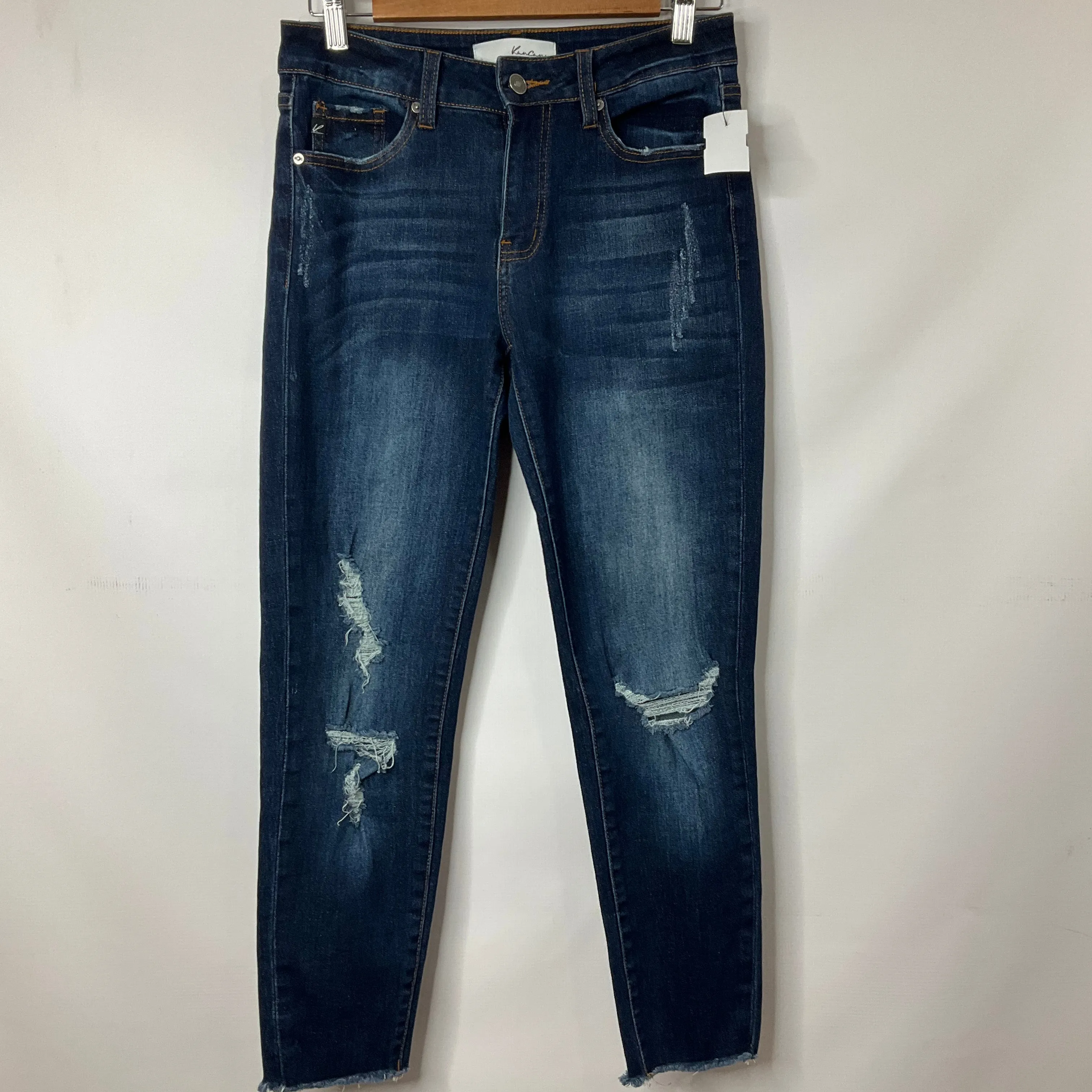 Blue Denim Jeans Skinny Kancan, Size 4