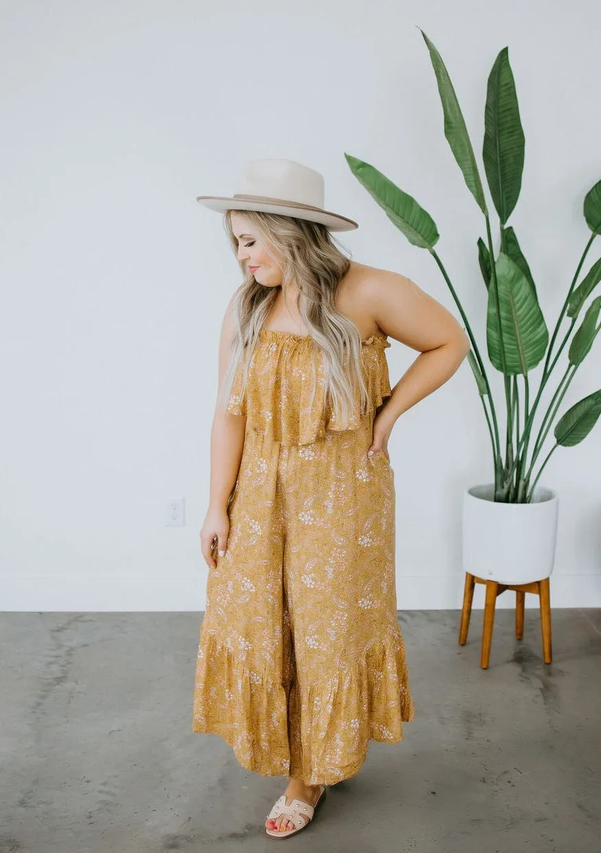 Breezin' By Paisley Jumpsuit