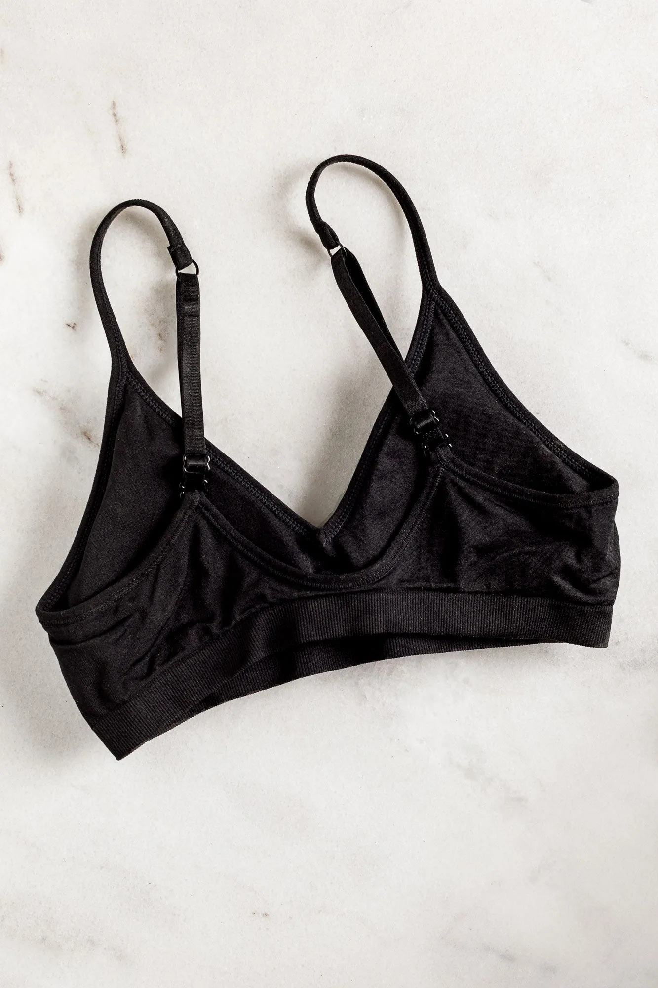 Caslyn Black Bralette