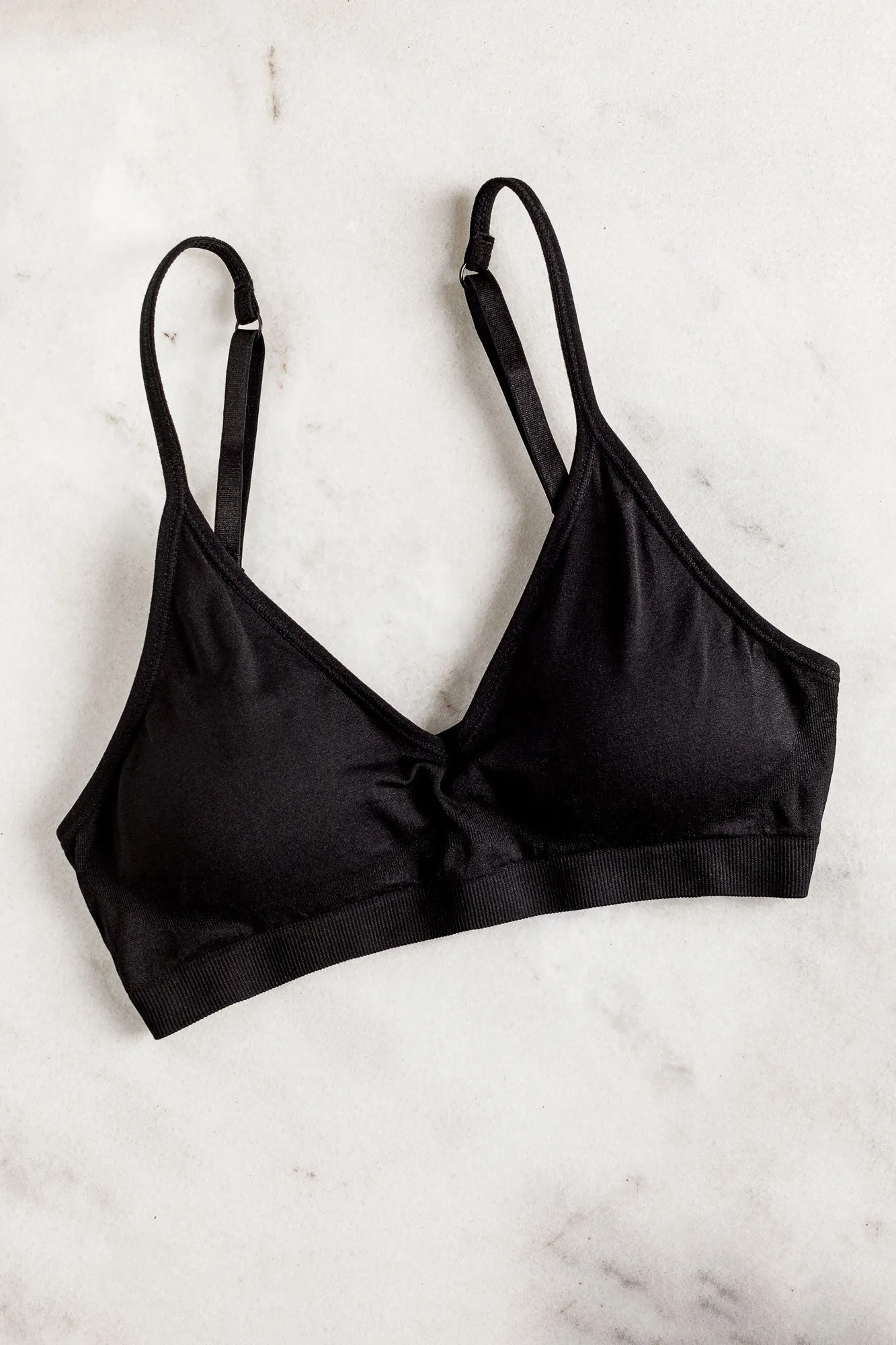 Caslyn Black Bralette