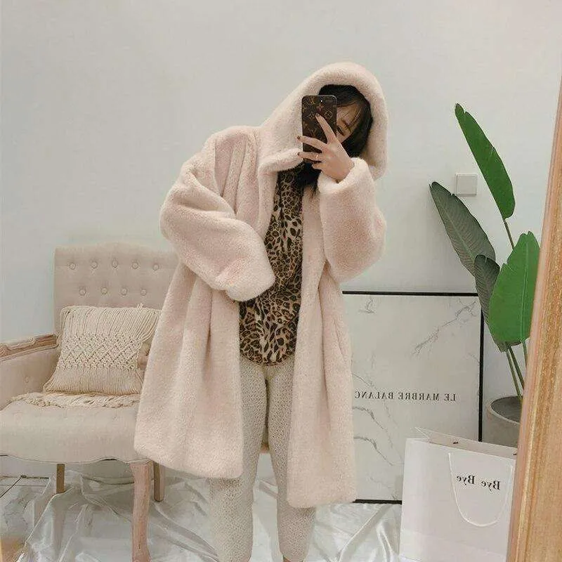 Casual Loose Long Female Jacket