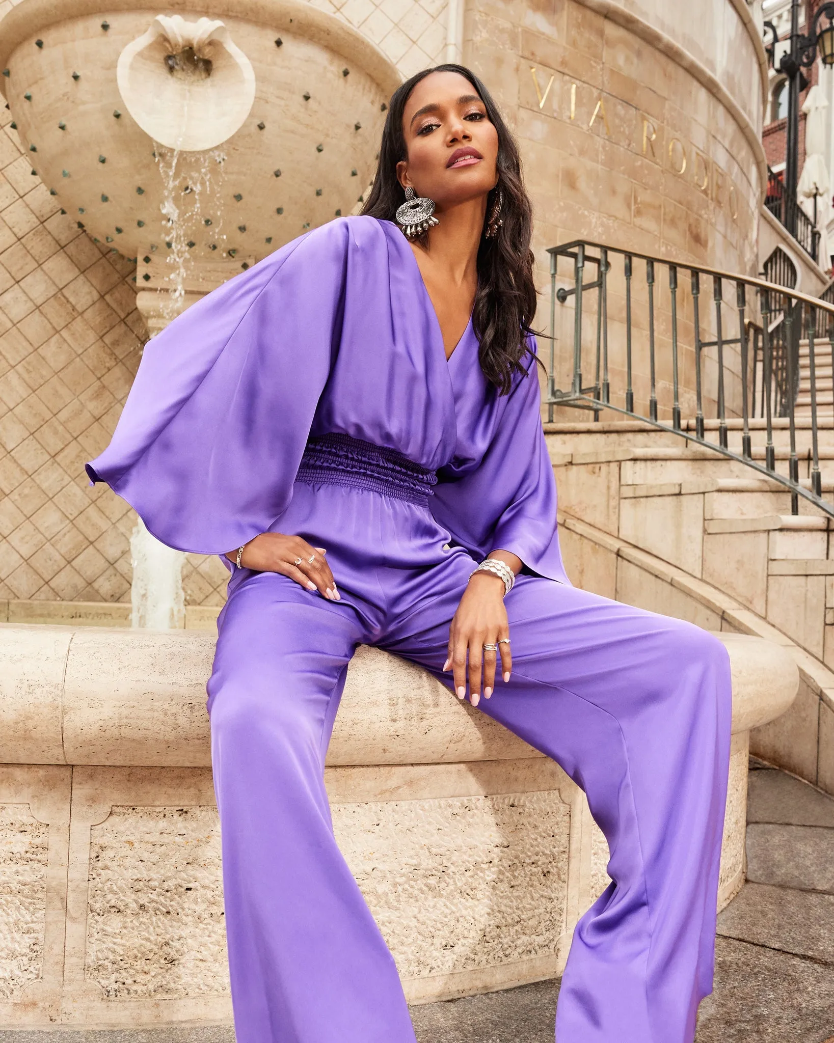 Cheri Wide Leg Jumpsuit