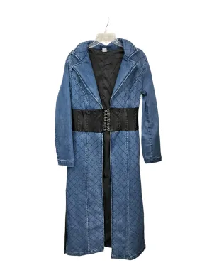 Coat Other By Venus In Blue Denim, Size: M