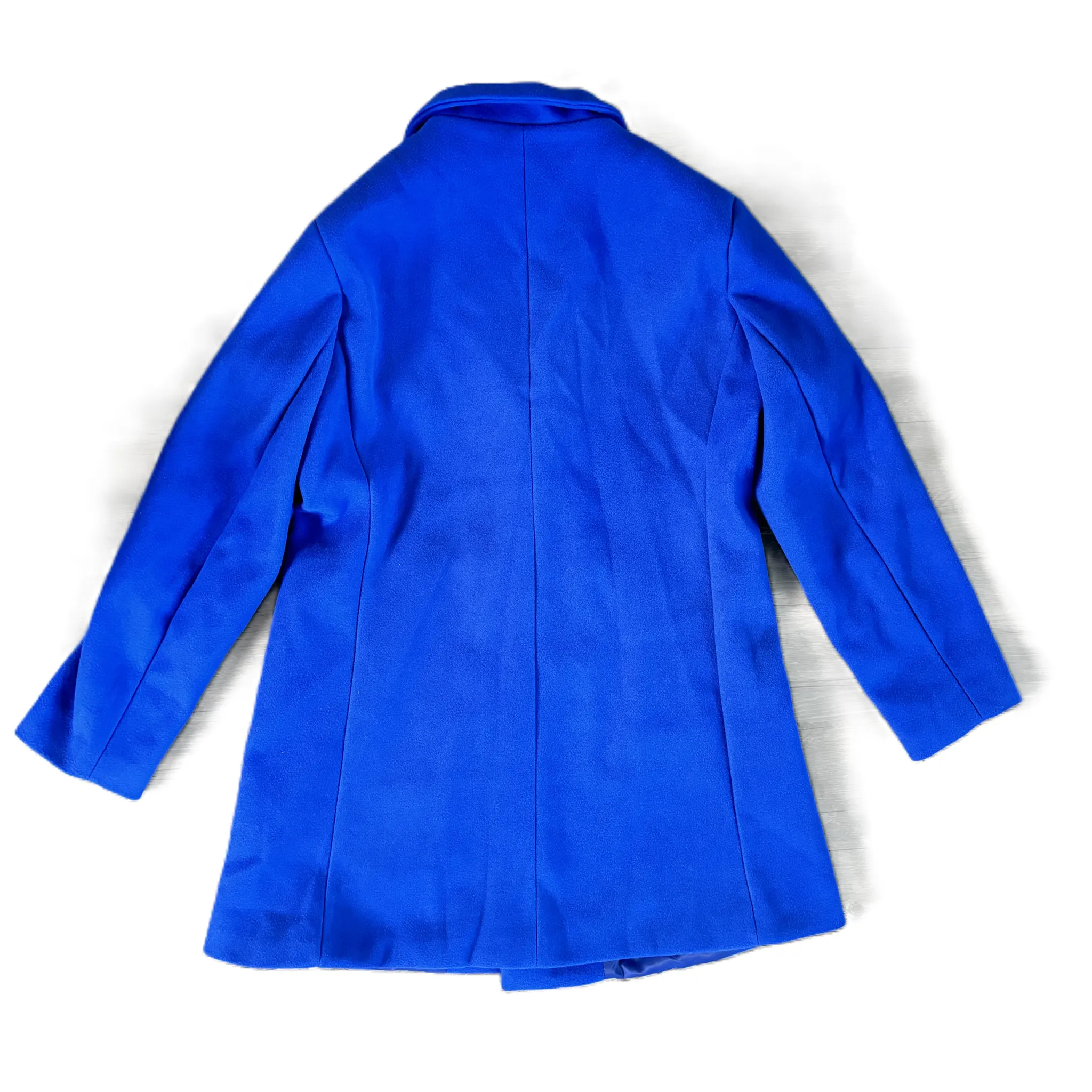 Coat Peacoat By Omoone In Blue, Size: Xl