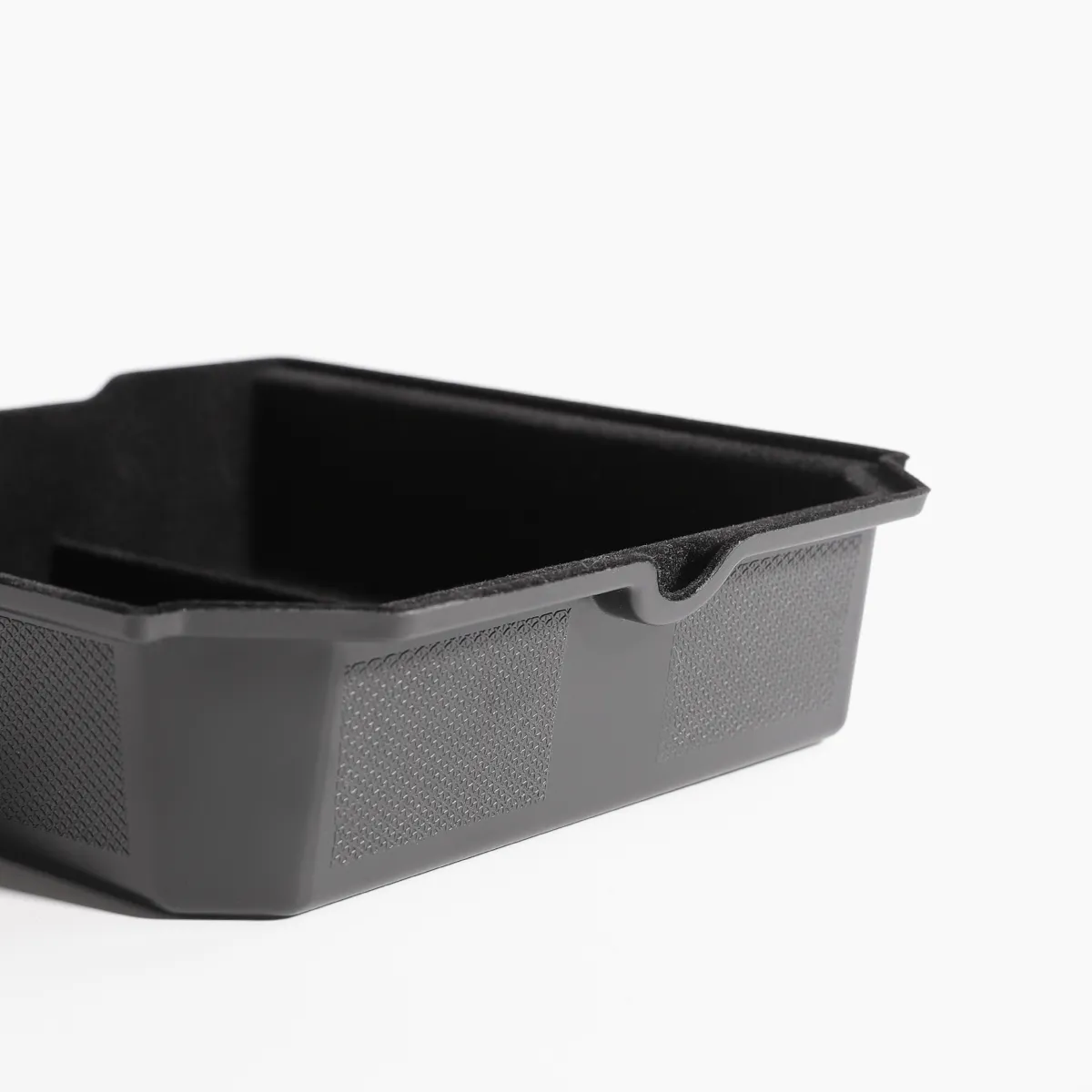 Console/Armrest Flocked Storage Box for Model 3 Highland