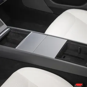 Console/Armrest Flocked Storage Box for Model 3 Highland