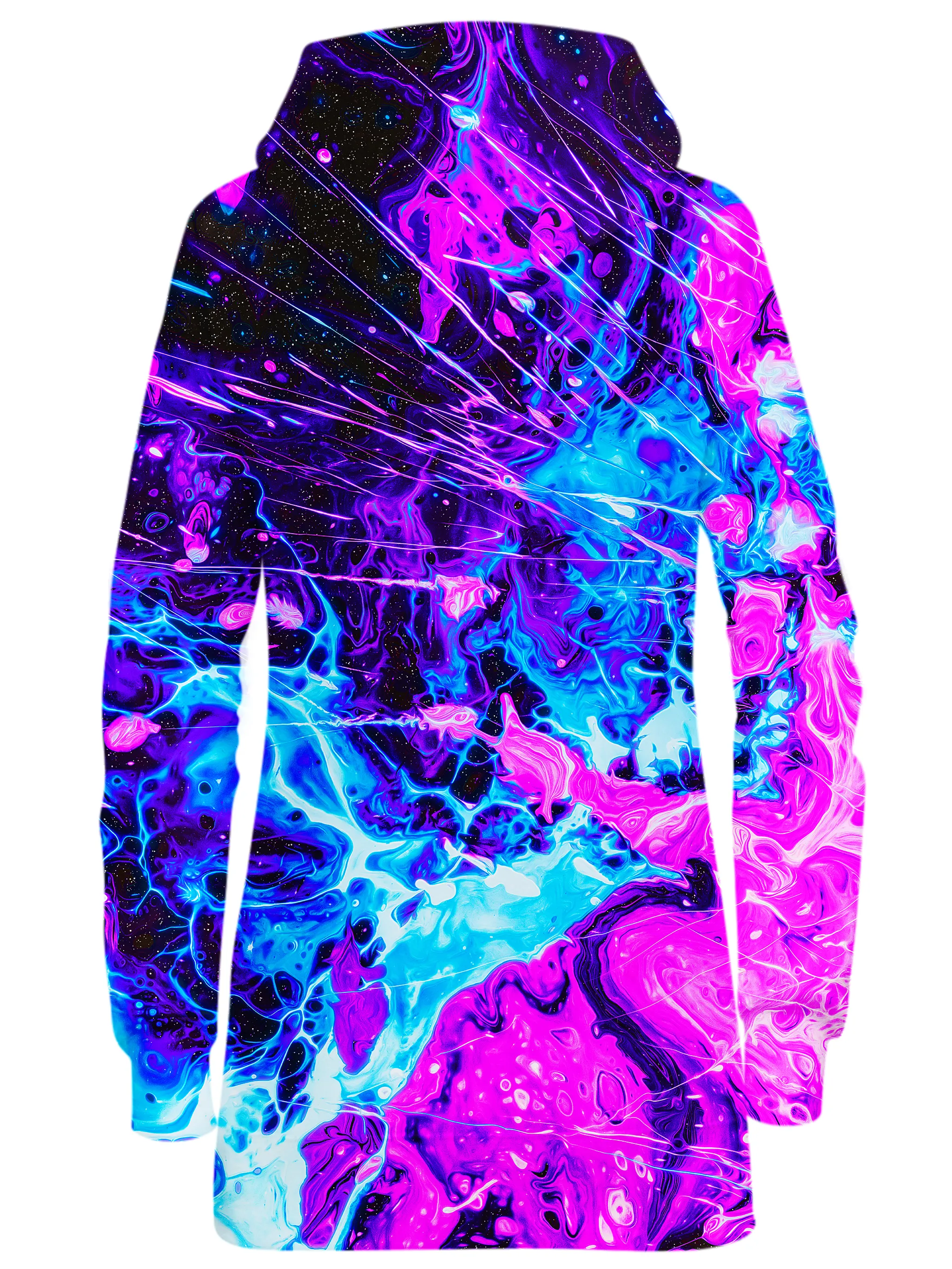 Cosmic Burst Hoodie Dress