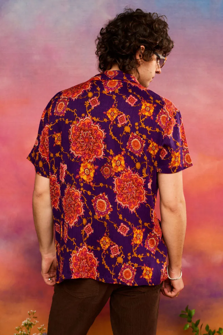 Day After Day Mandala Short Sleeve Shirt