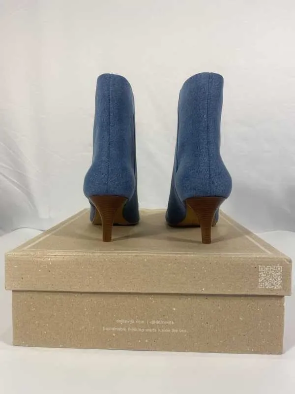 DEE BOOTIES BLUE DENIM - re:vita