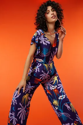 Floral Spring Pantsuit