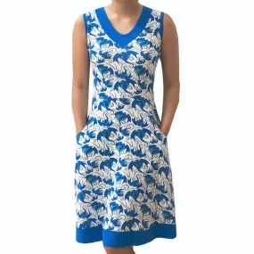 Flying Dragons Sleeveless Eileen Dress