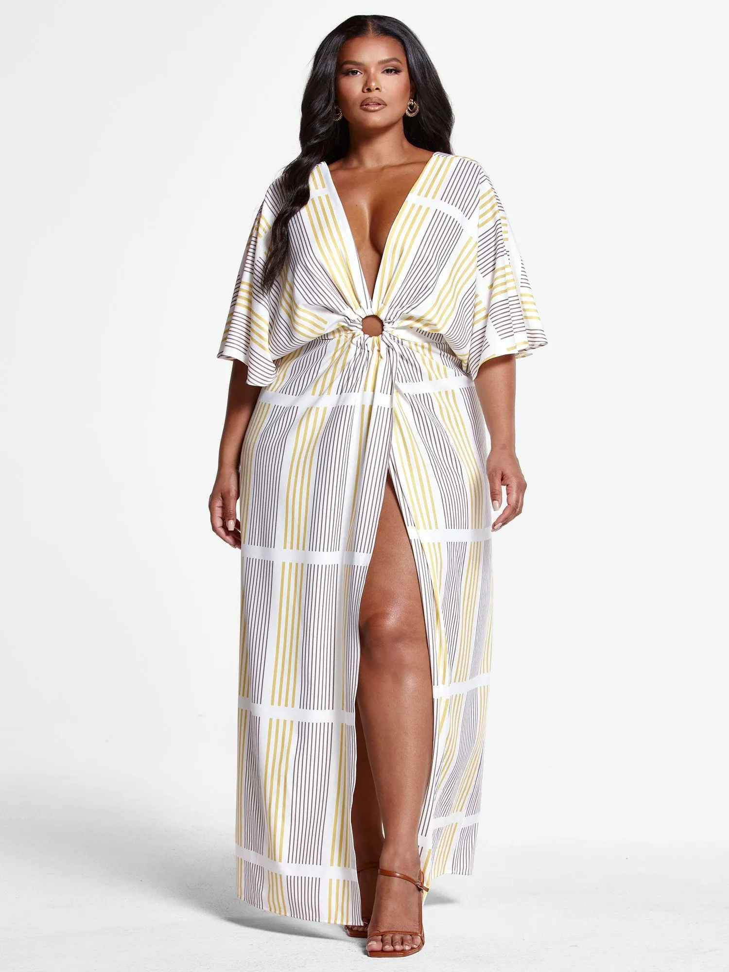 Gabriella Striped Maxi Dress