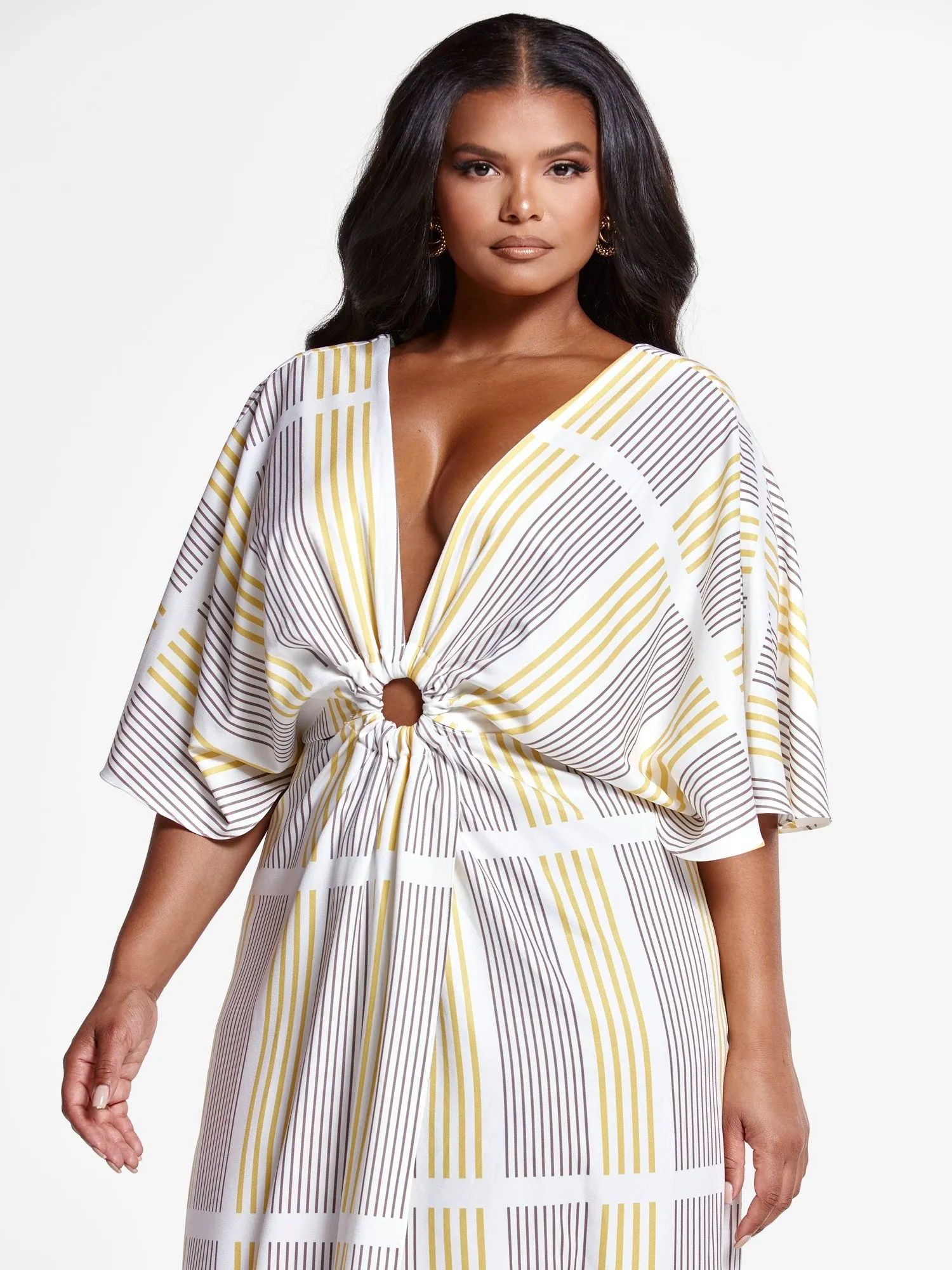 Gabriella Striped Maxi Dress