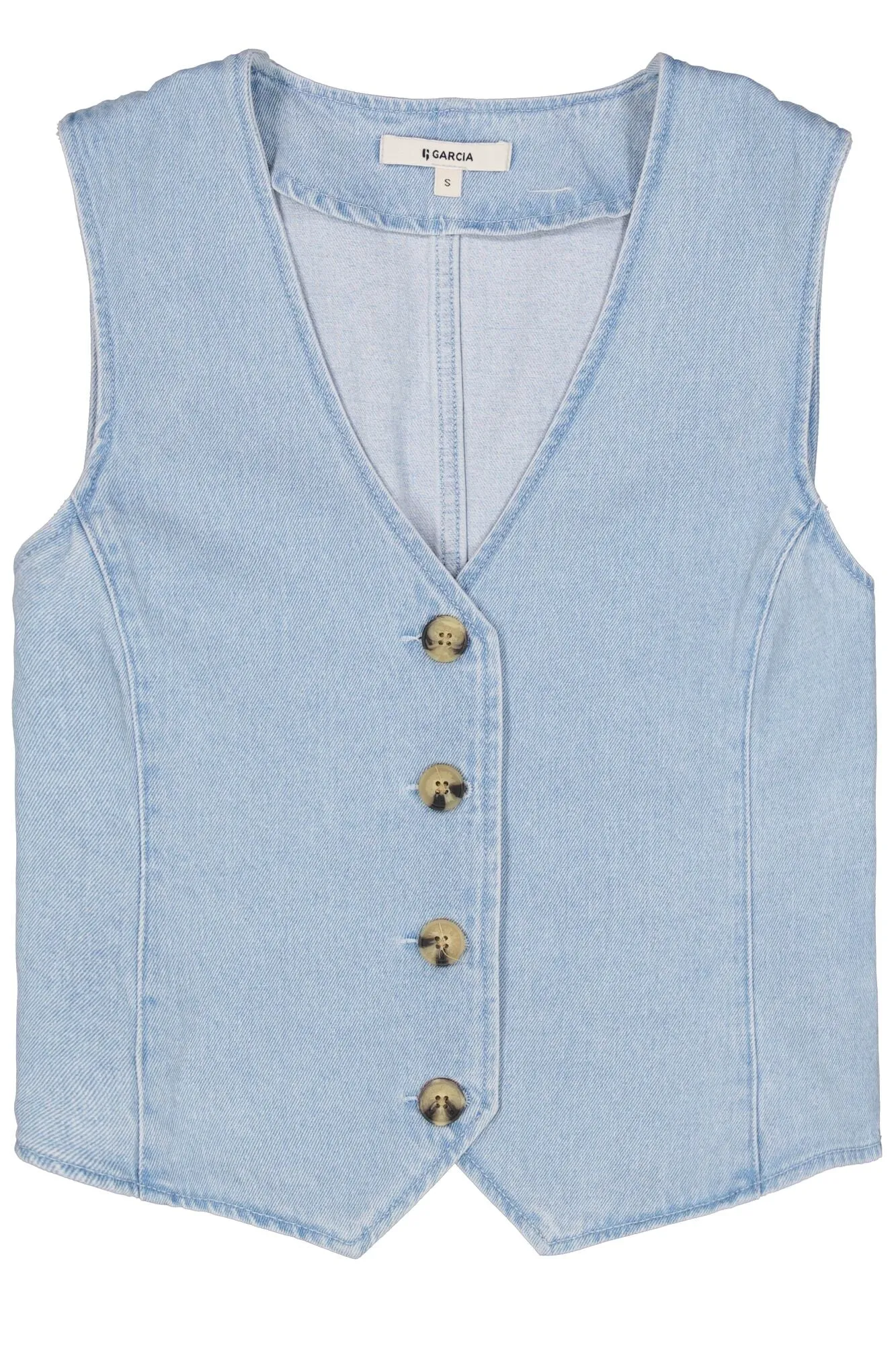 Garcia Bright Denim Blue Waist coat