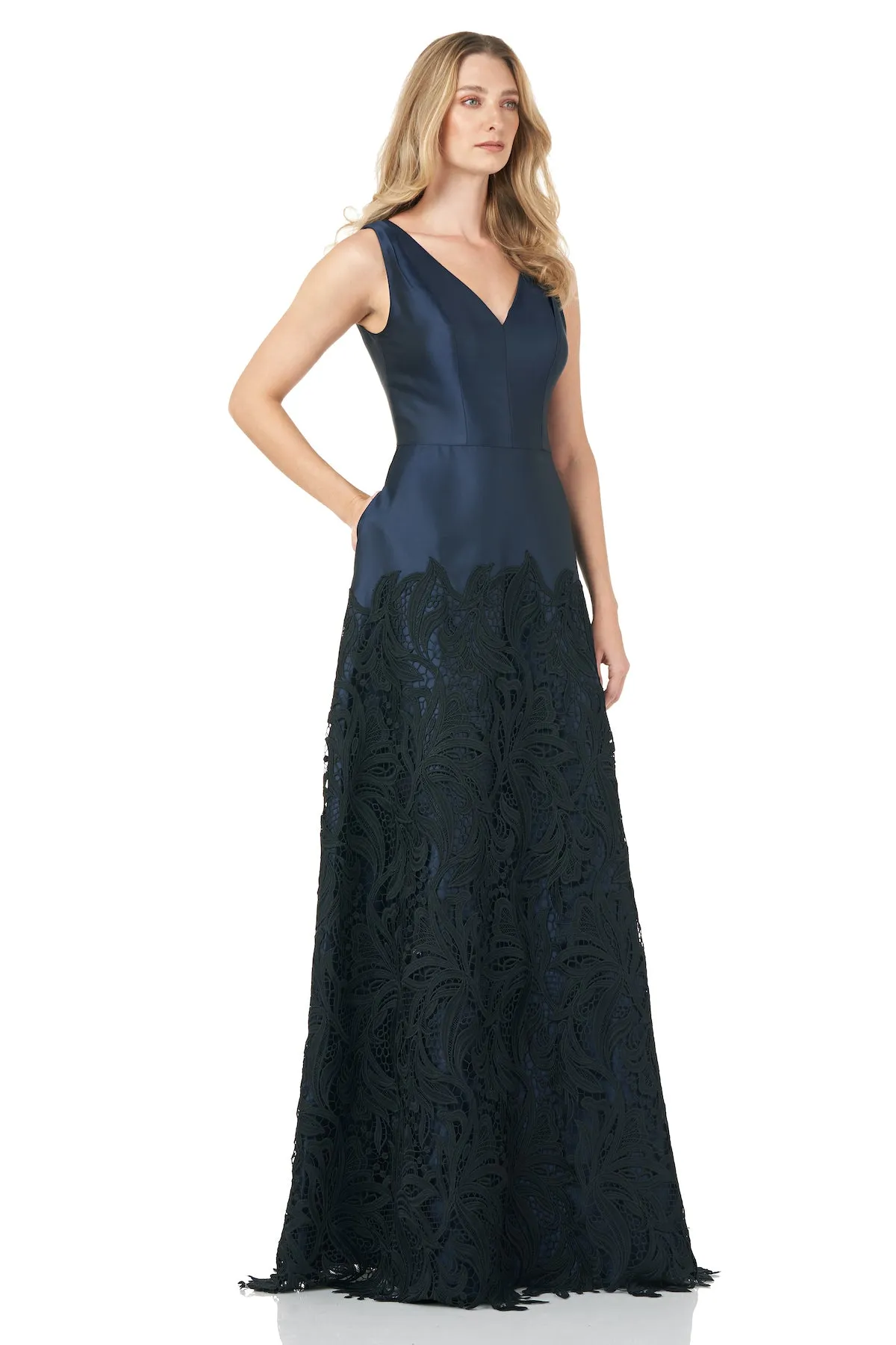 Guipure Lace Gown