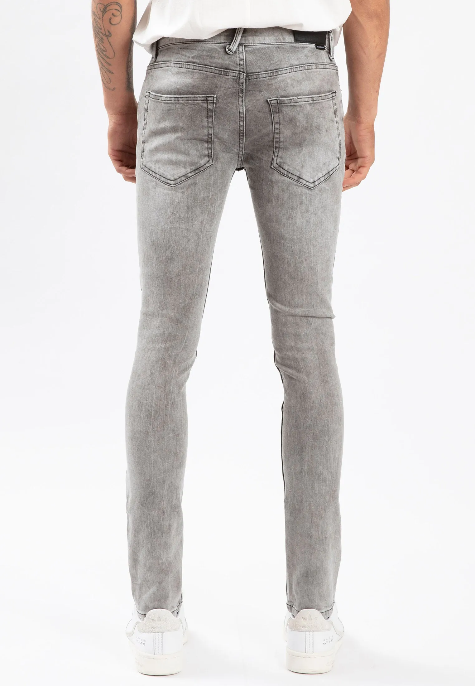 HERO JEANS GREY VEINS