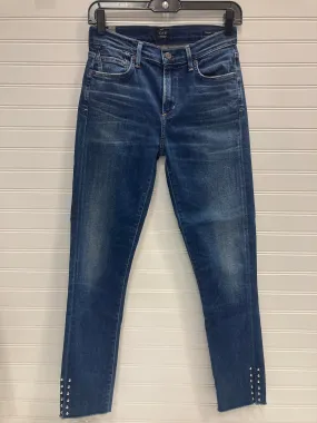 Jeans Skinny By Citizens Of Humanity In Blue Denim, Size: 2