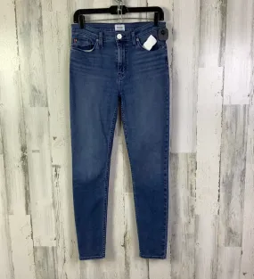 Jeans Skinny By Hudson In Blue Denim, Size: 6