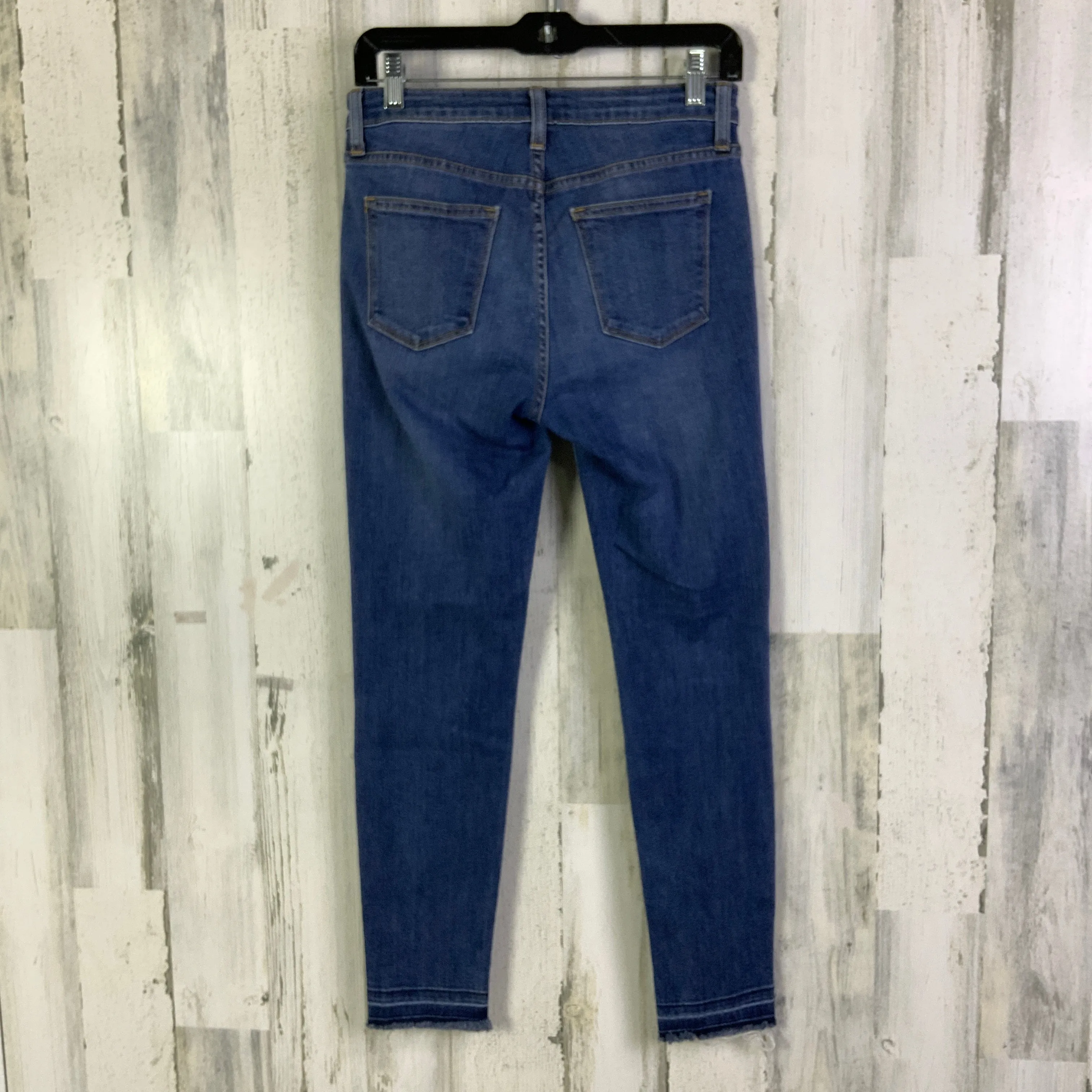 Jeans Skinny By Just Black In Blue Denim, Size: 4