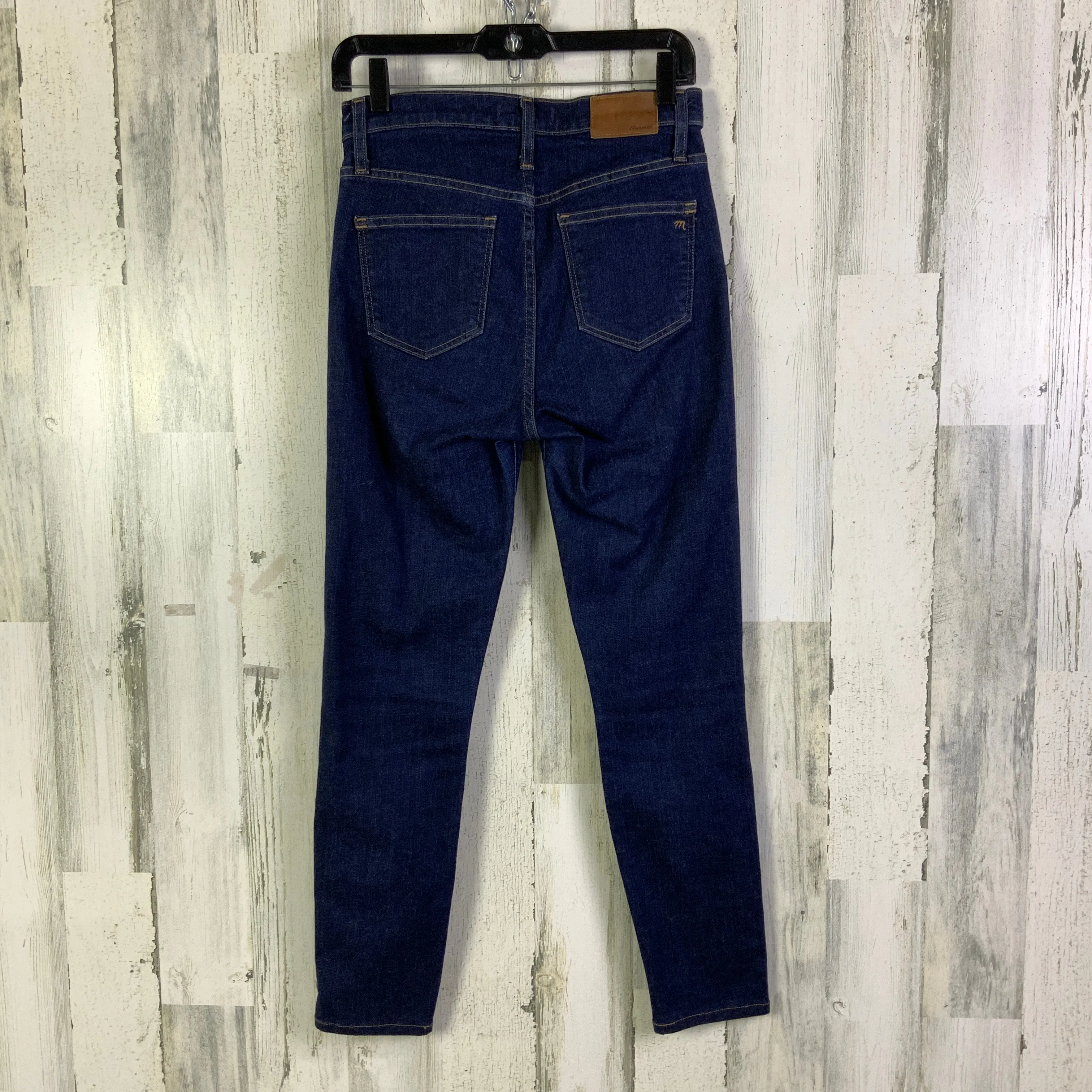 Jeans Skinny By Madewell In Blue Denim, Size: 4