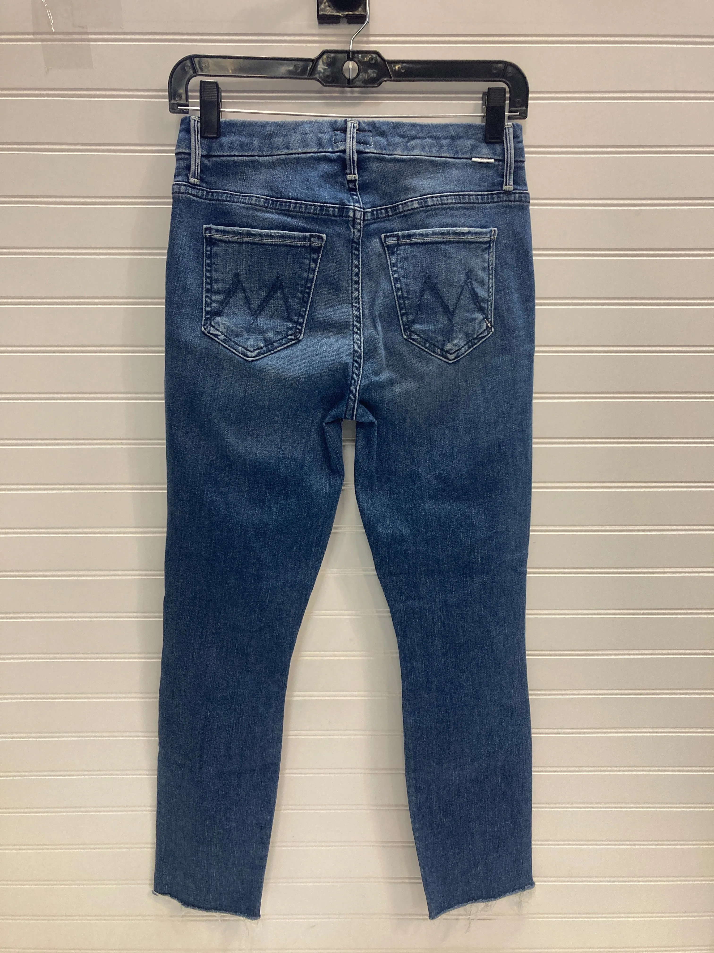 Jeans Skinny By Mother In Blue Denim, Size: 2