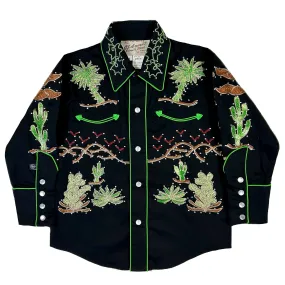 Kid's Embroidered Porter Wagoner Vintage Western Shirt