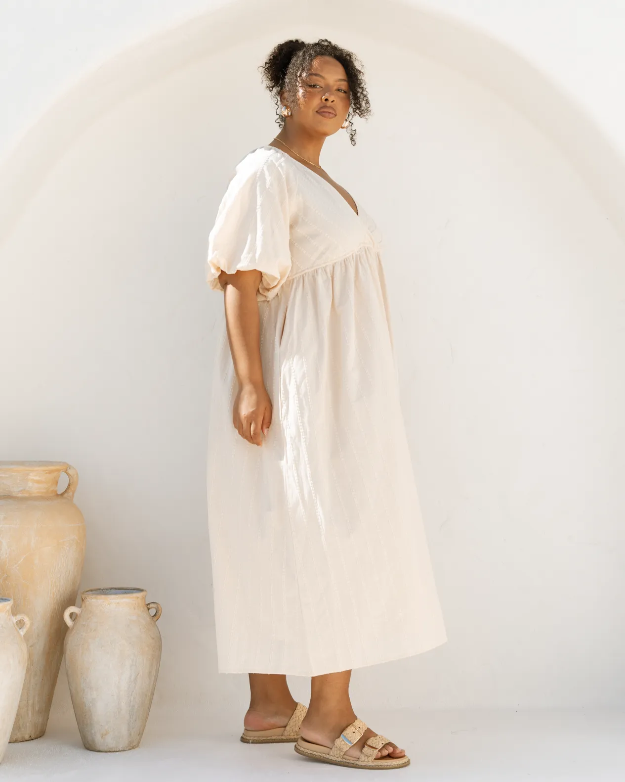 Layla Maxi Dress | Beige