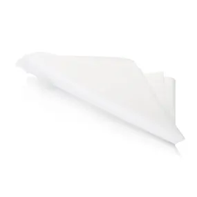 Lehner 'White Self Stripe Hand-Rolled' Ladies Swiss Cotton Handkerchief