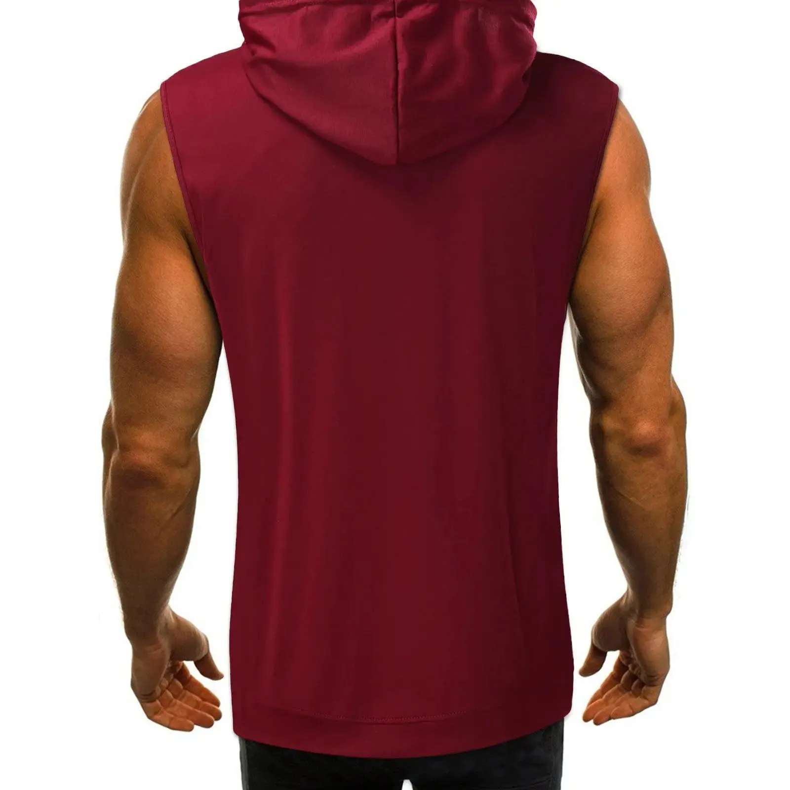 Men's Sleeveless Tank Top with Enhanced Comfort and Practical Pockets