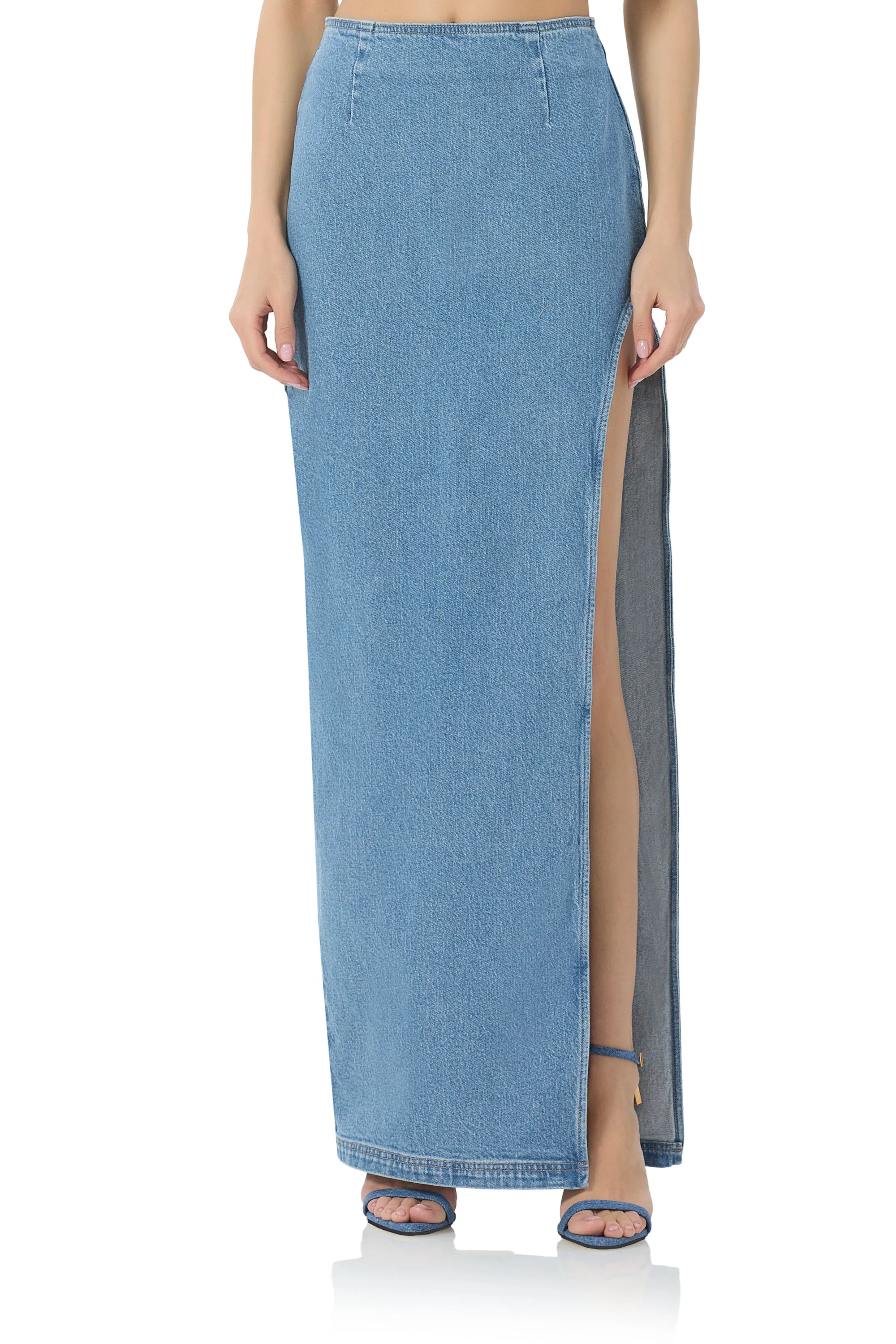 Nadia Maxi Skirt - South Pacific Wash